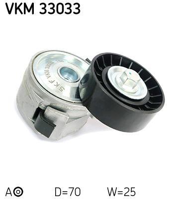 Rolo tensor da correia trapezoidal estriada SKF ref. VKM 33033